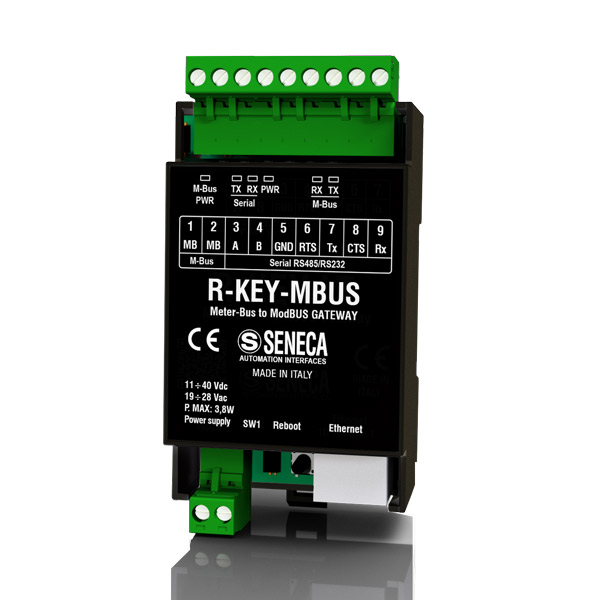 Seneca R-KEY-MBUS
         (HW rev. B0) 1-port M-BUS / ModBUS RTU/TCP-IP protocol Converter Turkiye