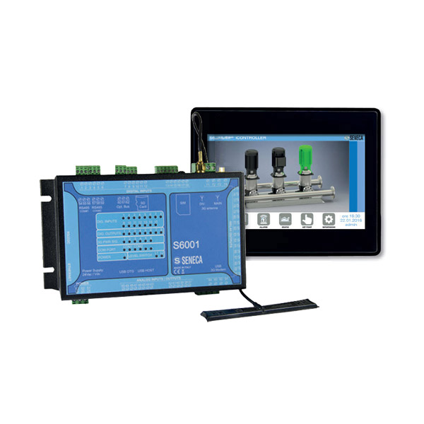 Seneca S6001 PUMP CONTROLLER IEC 61131 controller + 7