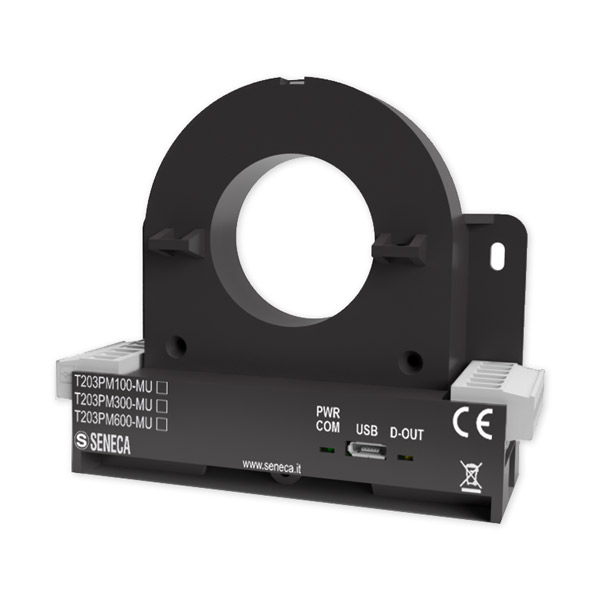 Seneca T203PM100-MU Single-phase power meter with direct current and energy measurement up to 100 A Turkiye