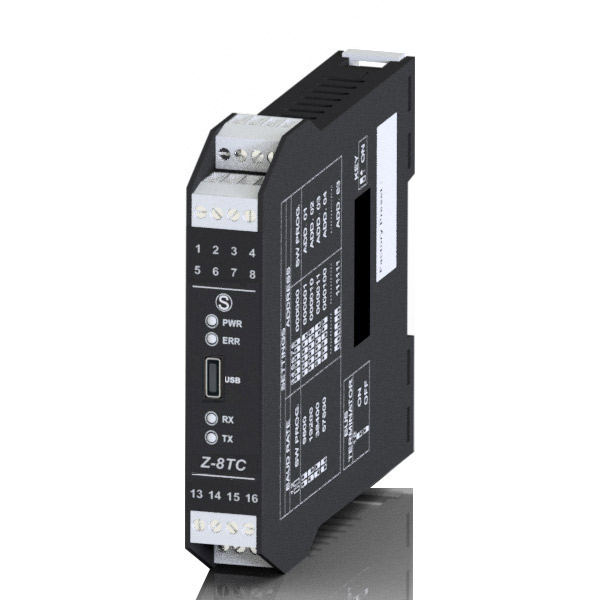 Seneca Z-8TC-1 CH-8 thermocouple input module / RS485 Turkiye