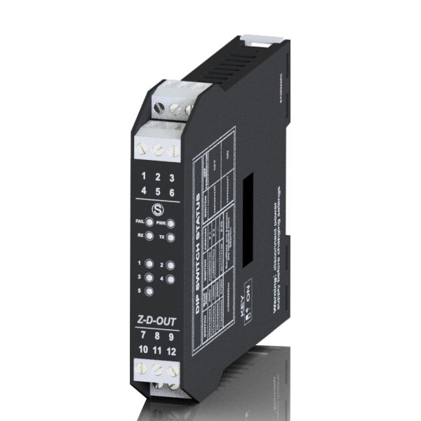 Seneca Z-D-OUT (COM on front 3.5 jack) 5-CH Digital output module / RS485 Turkiye