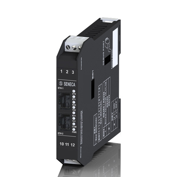 Seneca Z-KEY-2ETH Modbus
        (HW rev. C0) 2-port ModBUS industrial gateway / serial device server, dual Ethernet Turkiye