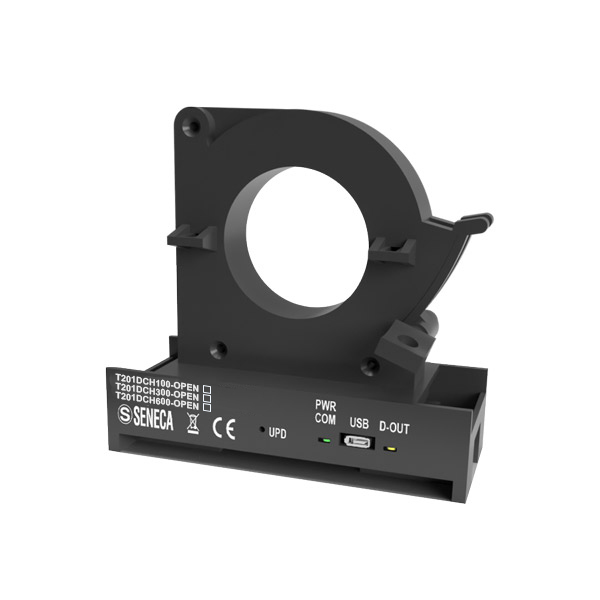 Seneca T201DCH100-OPEN AC/DC open core current transducer (± 100 A) with Hall effect TRMS with 010 V output Turkiye