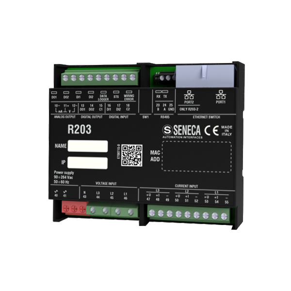 Seneca R203 Ethernet/IP
        (HW rev. D0) Ethernet/IP energy power meter with universal input Turkiye