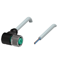 Pepperl+Fuchs V11-W-7,5M-PUR Female cordset single-ended M12 angled A-coded, 3-pin, PUR cable grey Turkiye