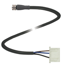 Pepperl+Fuchs V31-GM-0,27M-PUR-YJSTXHP4 Single-ended female cordset, M8 to XHP-4, 3-pin, PUR cable Turkiye