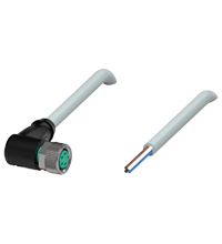 Pepperl+Fuchs V31-WM-3M-PVC Female cordset single-ended M8 angled A-coded, 4-pin, PVC cable grey Turkiye