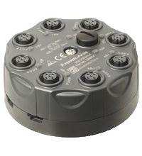 Pepperl+Fuchs VAZ-2T8-G11-F Splitter box, flat cable, AS interface and auxiliary voltage to eight M12 connectors Turkiye
