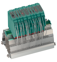 Pepperl+Fuchs K-DUCT-GY-UPR-03 Profile rail with UPR-03-* insert, 3 conductors, wiring comb field side, gray Turkiye