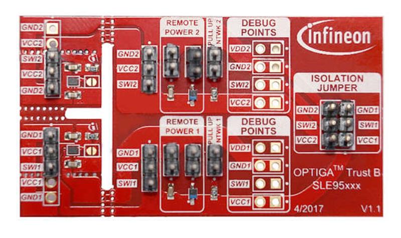 Infineon OPTIGA™ TRUST B SLE95250 APPLICATION BOARD Turkiye