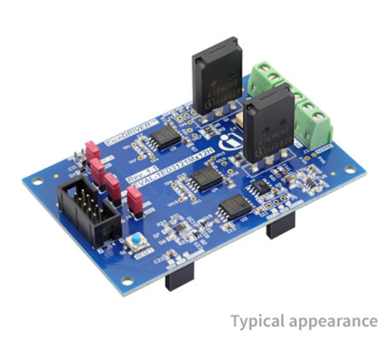 Infineon EVAL-1ED3121MX12H Evaluation board for 1ED3121MX12H - 2300 V, 55 A, 57 kV (rms) single-channel isolated gate driver Turkiye