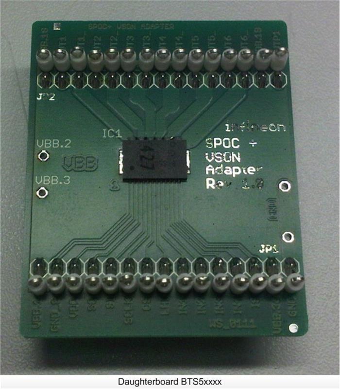 Infineon BTS55032-LBA DAUGHTERBRD Turkiye