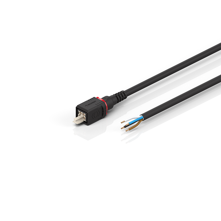 Beckhoff C9900-K978…K982 Power cable, PUR, 4 x 150 mm², drag-chain suitable, black Turkiye
