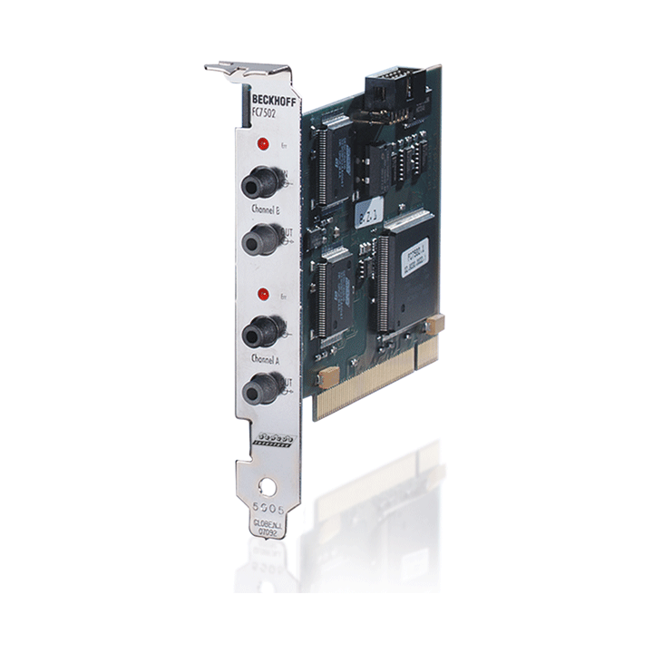 Beckhoff FC7502 SERCOS II master card, 2 channels, PCI Turkiye