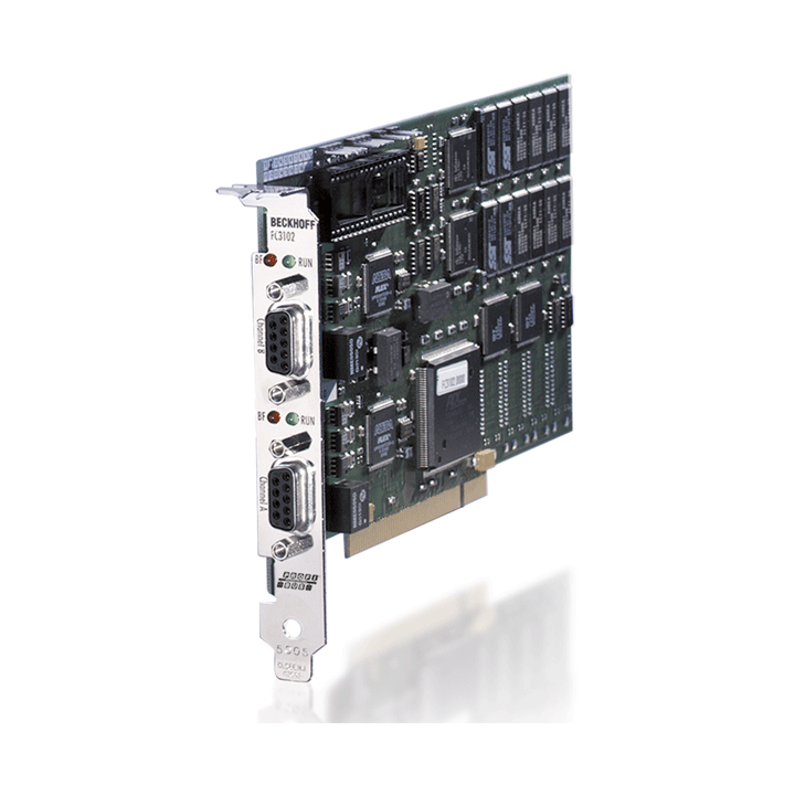 Beckhoff FC3102 PROFIBUS master/slave card, 2 channels, PCI Turkiye