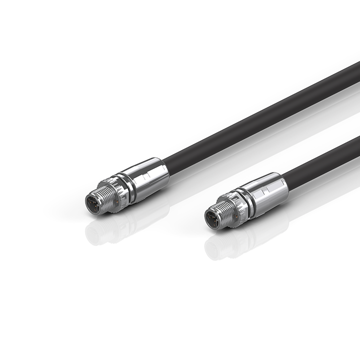 Beckhoff C9900-K730...K739 CP-Link 4 cable, shielded, PVC, 4 x 2 x AWG23/7, fixed installation, black, Cat6A Turkiye