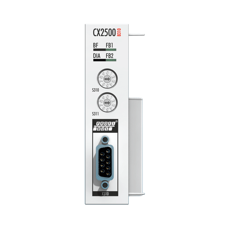 Beckhoff CX2500-B310 Fieldbus slave module PROFIBUS for CX20xx, CX52x0, CX53x0, CX56x0 Turkiye