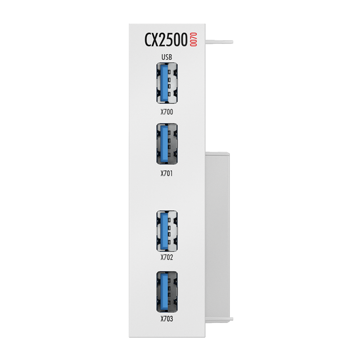 Beckhoff CX2500-0070 USB 30 module for CX20xx, CX52xx, CX53x0, CX56x0 Turkiye