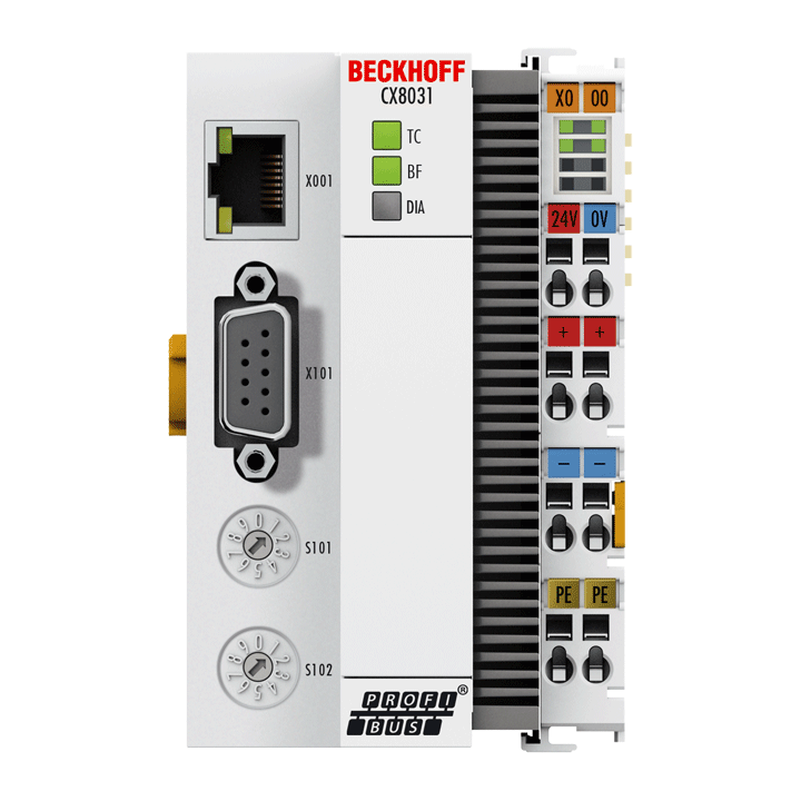Beckhoff CX8031 Embedded PC with PROFIBUS slave Turkiye