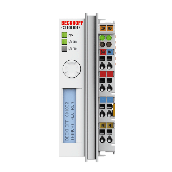 Beckhoff CX1100-0012 Power supply units and I/O interfaces for CX1030 Turkiye