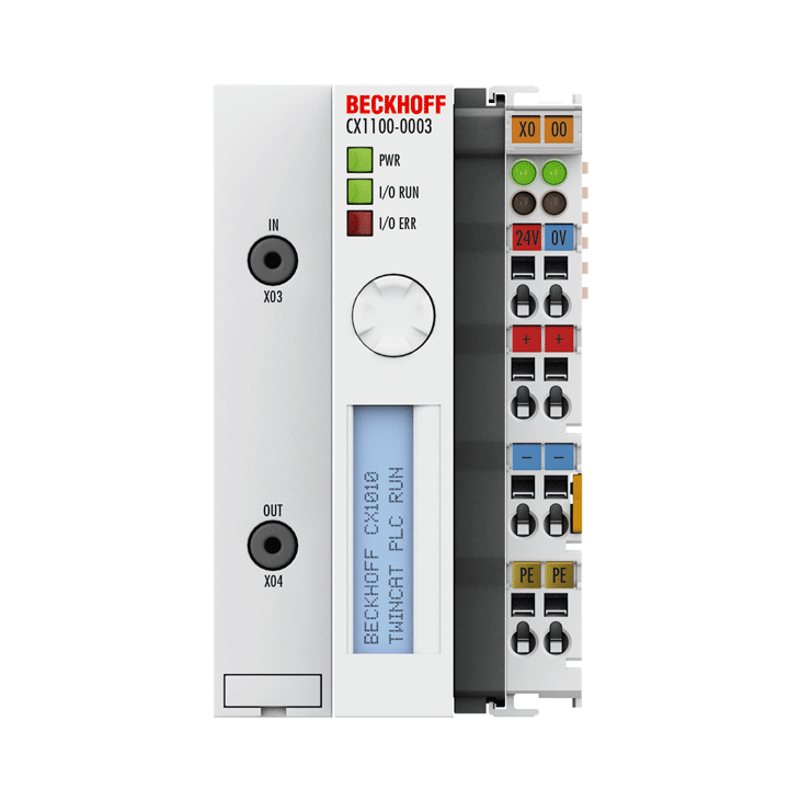 Beckhoff CX1100-0003 Power supply units and I/O interfaces for CX1010/CX1020 Turkiye