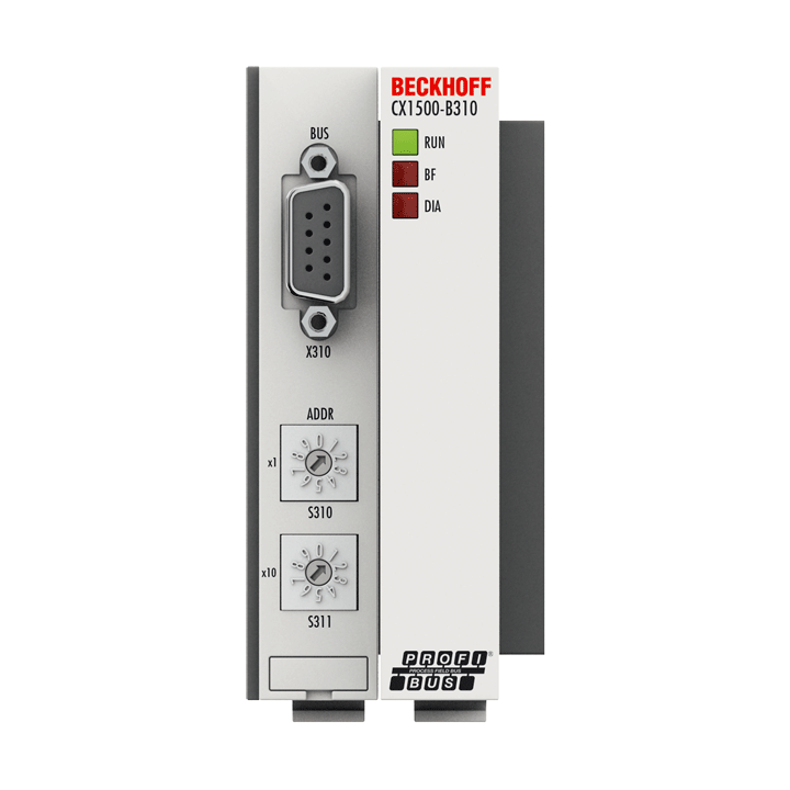 Beckhoff CX1500-B310 PROFIBUS slave fieldbus connection Turkiye