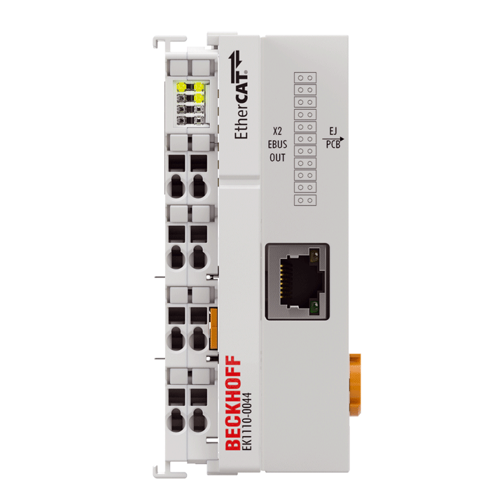 Beckhoff EK1110-0044 EtherCAT EJ coupler, CX and EL terminal connection, EtherCAT junction Turkiye