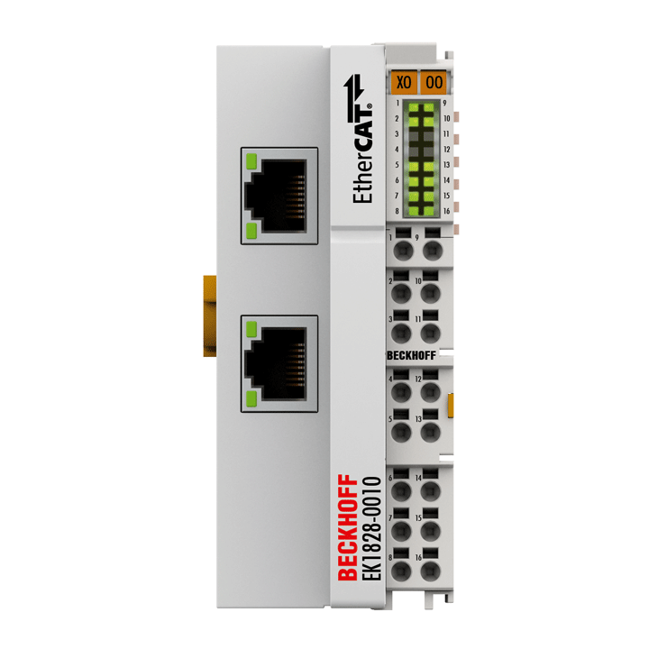 Beckhoff EK1828-0010 EtherCAT Coupler with integrated digital outputs Turkiye