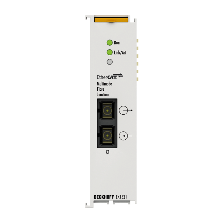 Beckhoff EK1521 1-port EtherCAT fiber-optic junction Turkiye