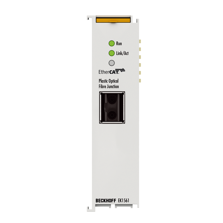 Beckhoff EK1561 1-port EtherCAT plastic optical fiber junction Turkiye