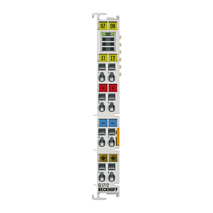 Beckhoff EL1712 EtherCAT Terminal, 2-channel digital input, 120 V AC/DC, 10 ms Turkiye