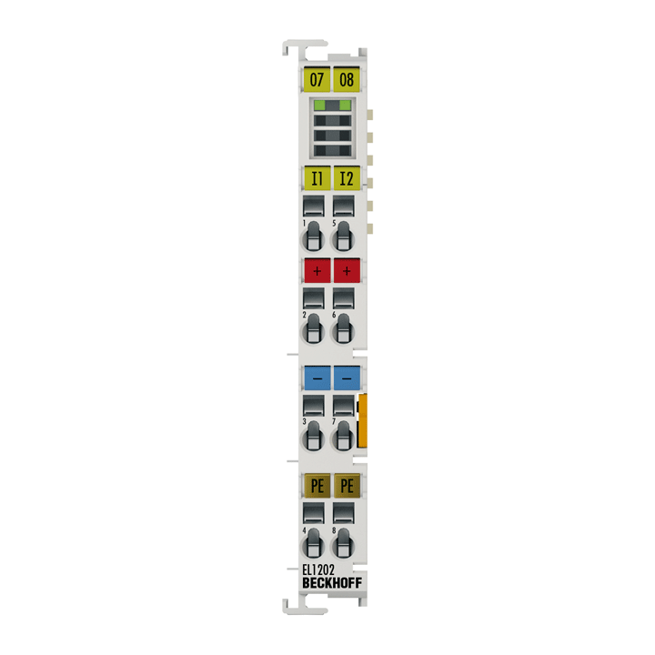 Beckhoff EL1202 EtherCAT Terminal, 2-channel digital input, 24 V DC, 1 µs Turkiye
