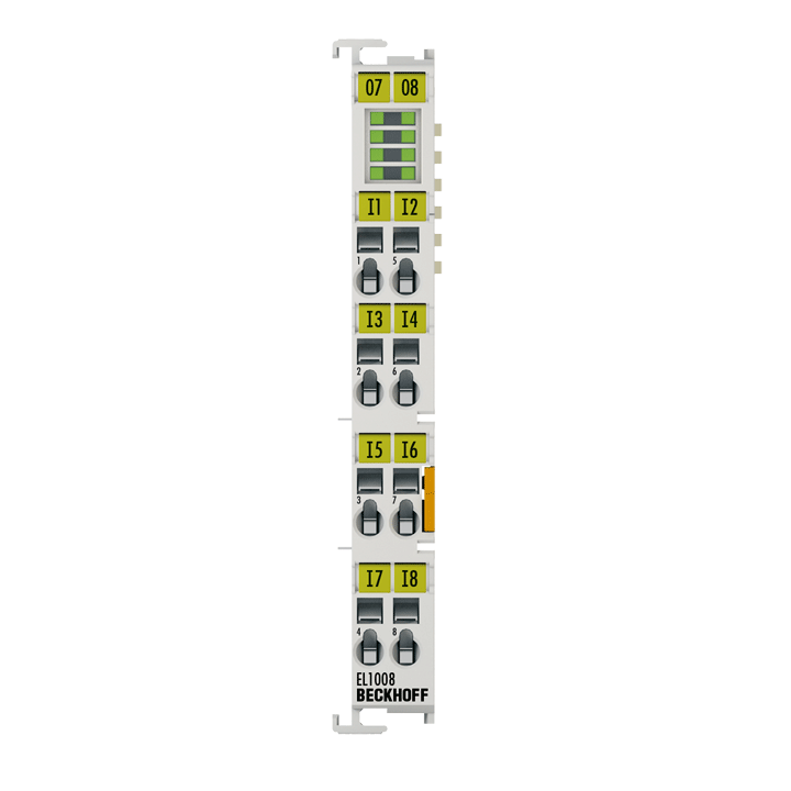 Beckhoff EL1008 EtherCAT Terminal, 8-channel digital input, 24 V DC, 3 ms Turkiye