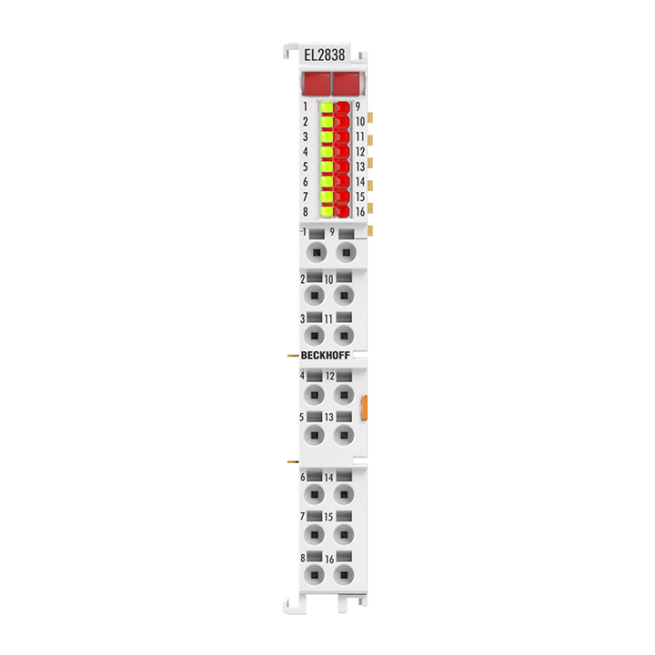 Beckhoff EL2838 EtherCAT Terminal, 8-channel digital output, 24 V DC, 2 A, with channel diagnosticsNew Turkiye