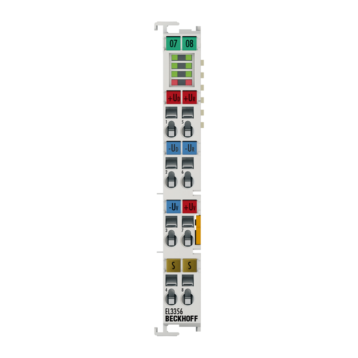 Beckhoff EL3356 EtherCAT Terminal, 1-channel analog input, measuring bridge, full bridge, 16 bit Turkiye
