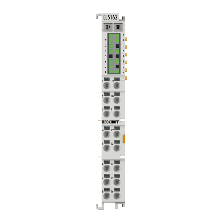 Beckhoff EL5162 EtherCAT Terminal, 2-channel encoder interface, incremental, 24 V DC HTL, 100 kHz, 2 x ABC Turkiye