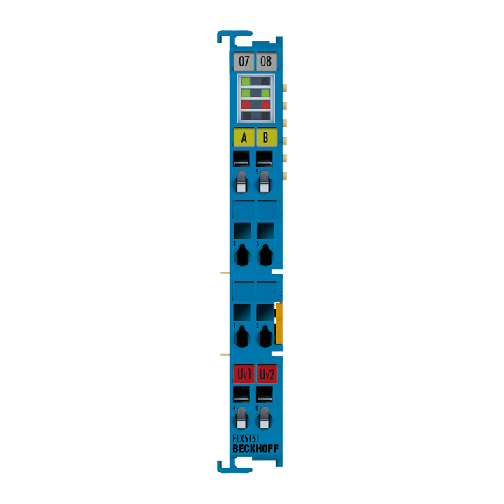 Beckhoff ELX5151 EtherCAT Terminal, 1-channel encoder interface, incremental, NAMUR, Ex i Turkiye