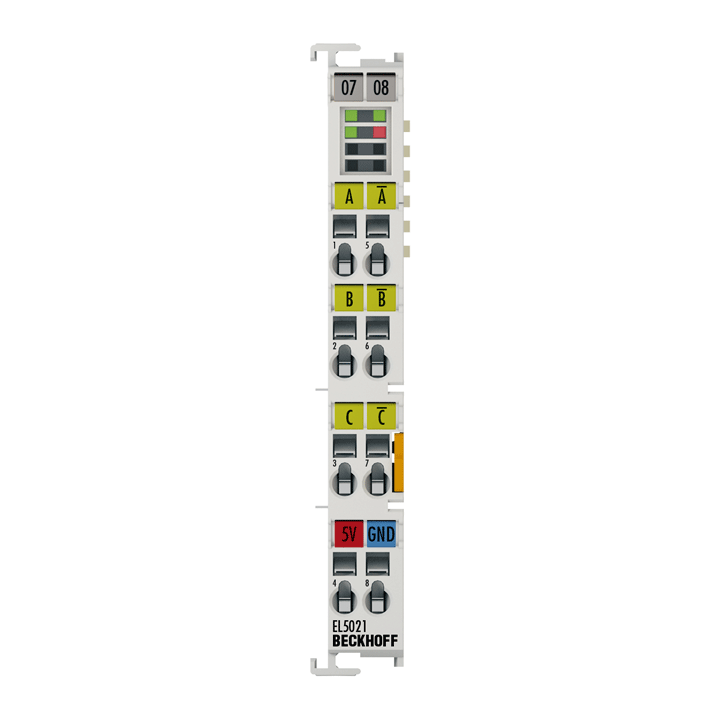 Beckhoff EL5021 EtherCAT Terminal, 1-channel encoder interface, SinCos, 1 VPP Turkiye