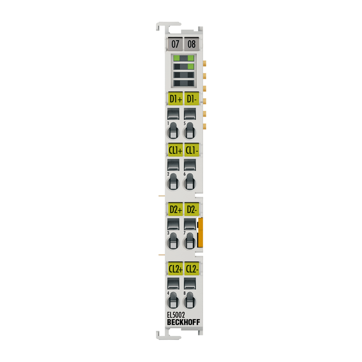 Beckhoff EL5002 EtherCAT Terminal, 2-channel encoder interface, SSI Turkiye