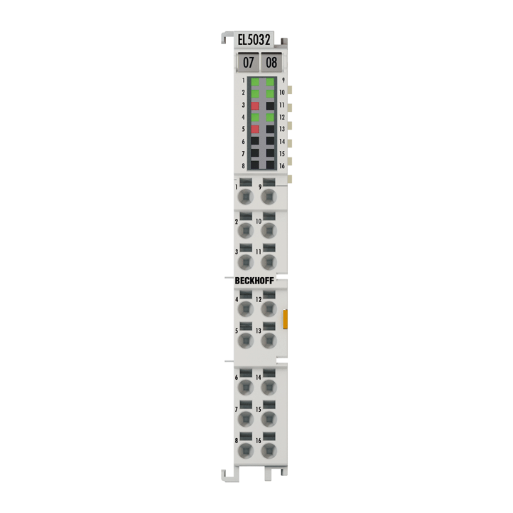 Beckhoff EL5032 EtherCAT Terminal, 2-channel encoder interface, EnDAT 22 Turkiye