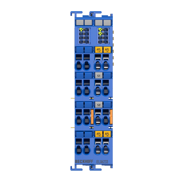 Beckhoff ELX6233 EtherCAT Terminal, 2-channel communication interface, Ethernet-APL, Ex iNew Turkiye
