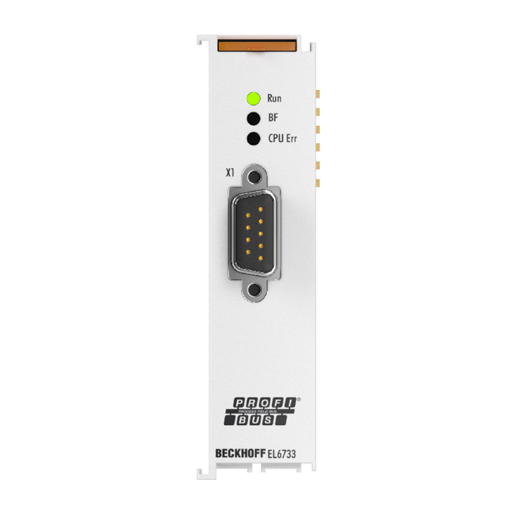Beckhoff EL6733 EtherCAT Terminal, 1-channel communication interface, PROFIBUS, master/slaveNew Turkiye