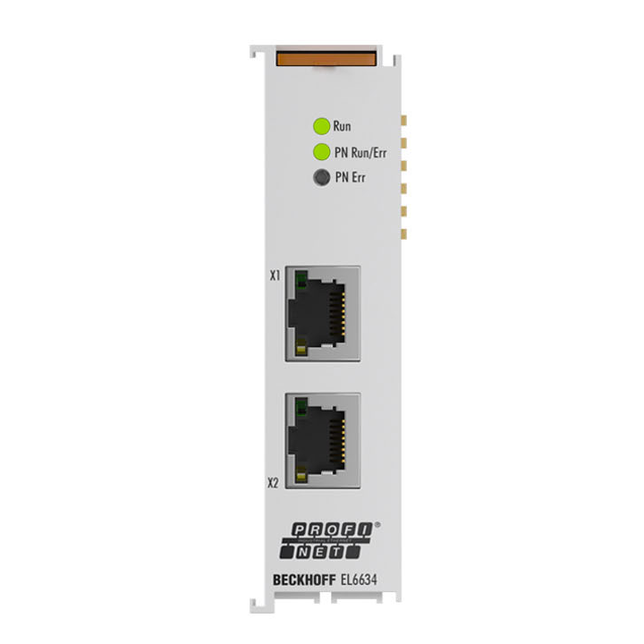 Beckhoff EL6634 EtherCAT Terminal, 2-port communication interface, PROFINET IRT, controller Turkiye