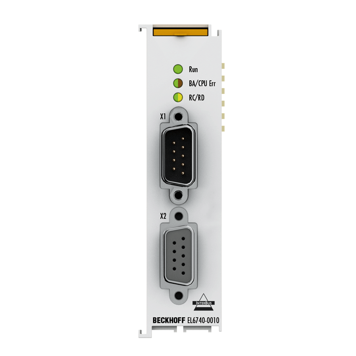 Beckhoff EL6740-0010 EtherCAT Terminal, 1-channel communication interface, Interbus, slave Turkiye