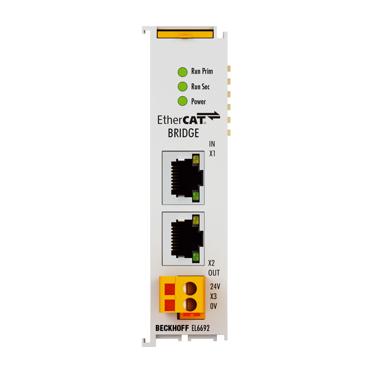 Beckhoff EL6692 EtherCAT Terminal, communication interface, EtherCAT bridge Turkiye