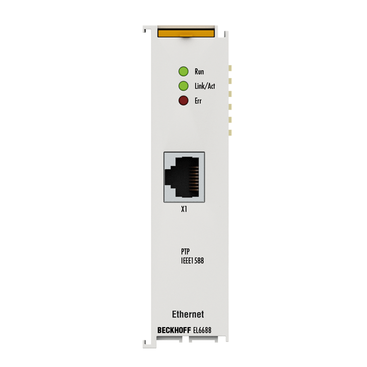 Beckhoff EL6688 EtherCAT Terminal, 1-port communication interface, IEEE 1588/PTP, master/slave Turkiye