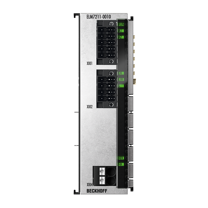 Beckhoff ELM7211-0010 EtherCAT Terminal, 1-channel motion interface, servomotor, 48 V DC, 45 A, OCT Turkiye
