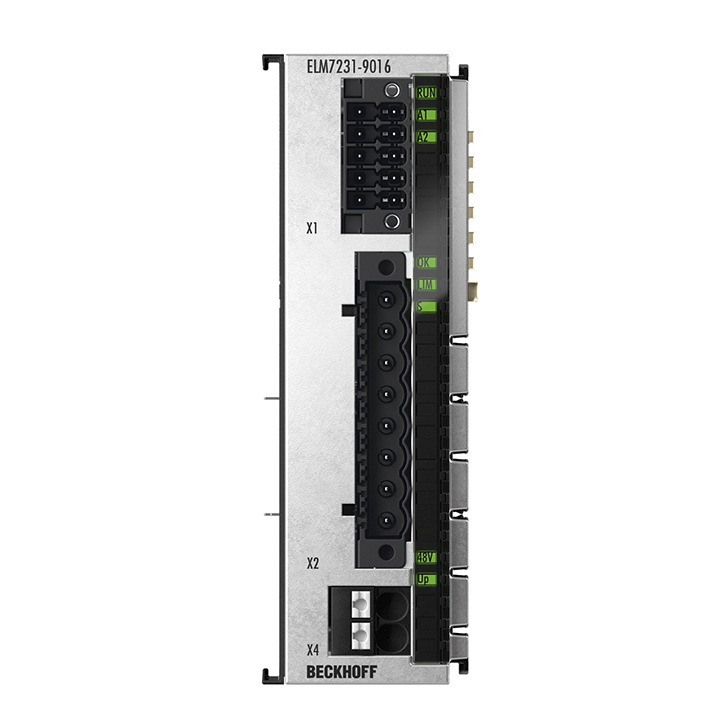 Beckhoff ELM7231-9016 EtherCAT Terminal, 1-channel motion interface, servomotor, 48 V DC, 16 A, OCT, STO, TwinSAFE Logic Turkiye