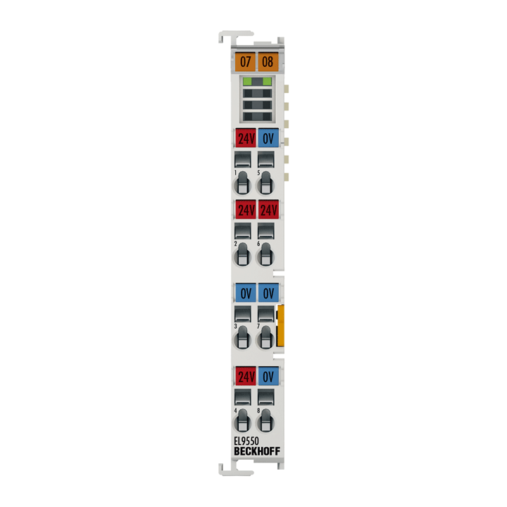 Beckhoff EL9550 System terminal, surge filter system and field supply Turkiye