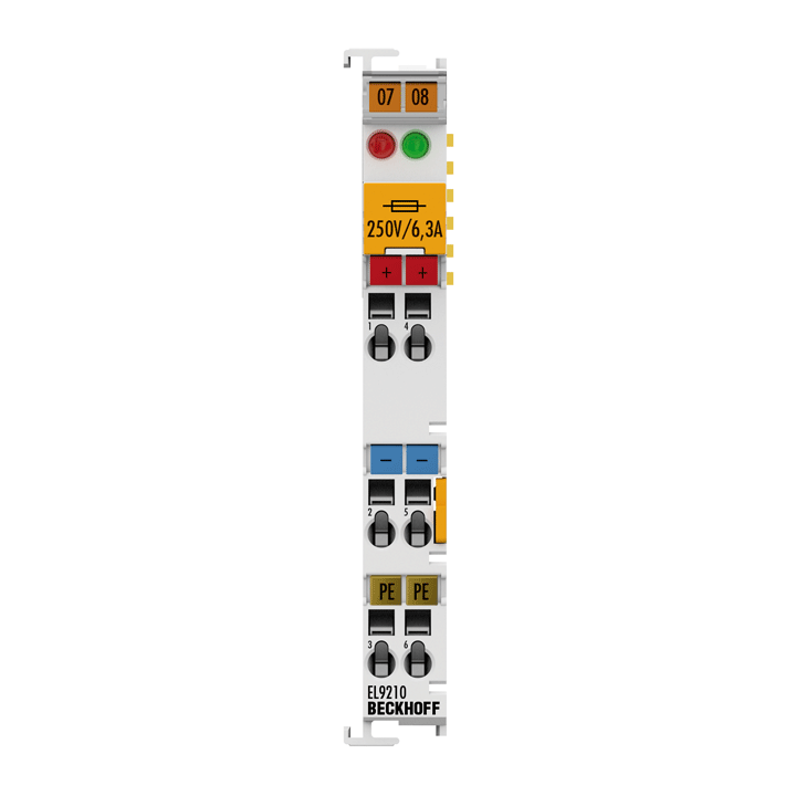 Beckhoff EL9210 Potential supply terminal, 24 V DC, with diagnostics and fuse Turkiye